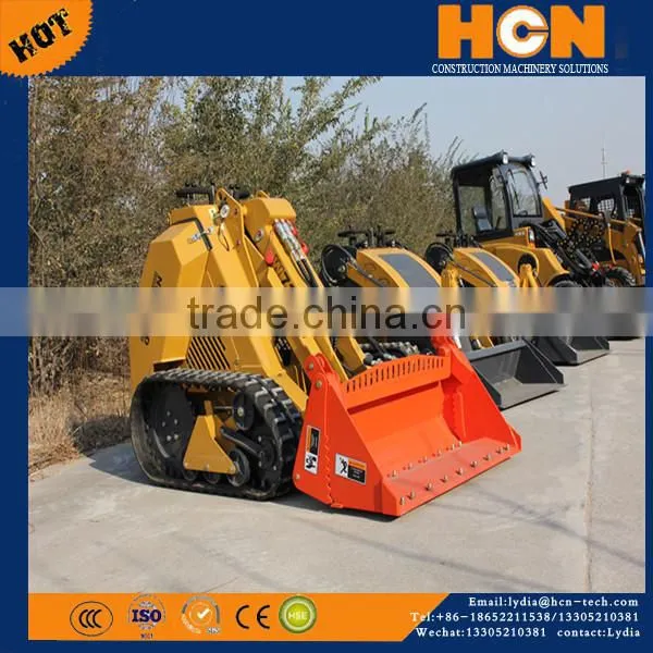 Hot Sale W720/W720T HYSOON HY380 Skid Steer Loaders photo-2