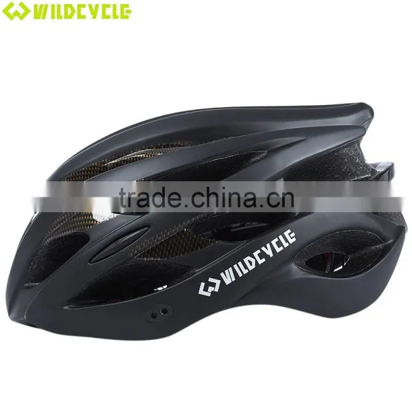 WILDCYCLE Unisex Lightweight Bicycle Helmet With Warning Taillight Detachable Sun Visor Outdoor Sports Helmet photo-2
