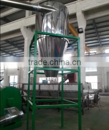 Pet Bottle Flakes Recycling Crushing With Hot Washing Mahine photo-5