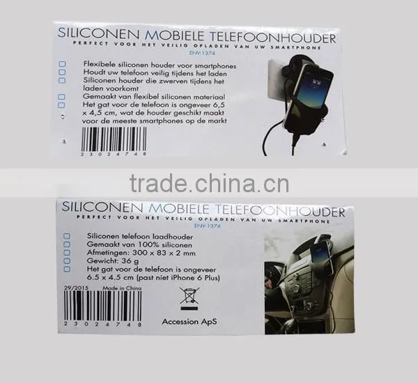 2016 New Arrived Silicone Phone Holder,mobile Phone Charging Holder photo-6