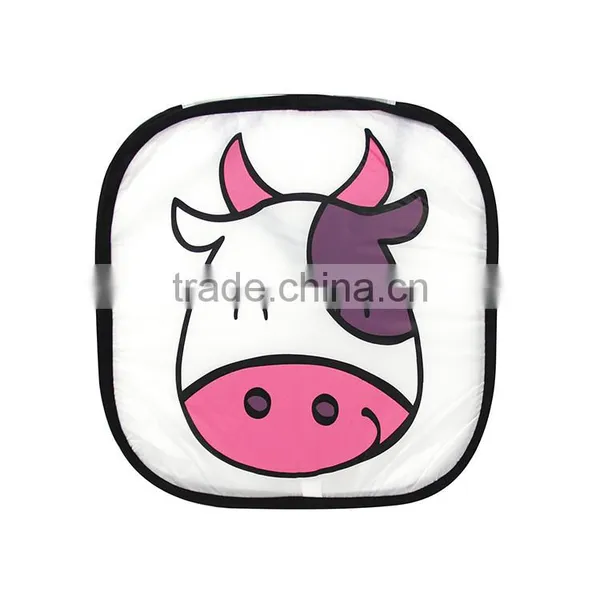 Kids Cartoon Pop Up Cow Laundry Storage Hamper photo-3