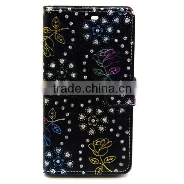 Hot Selling PU Leather Phone Case Peacock Pattern Case Flip Leather Case for Wiko Rainbow photo-2