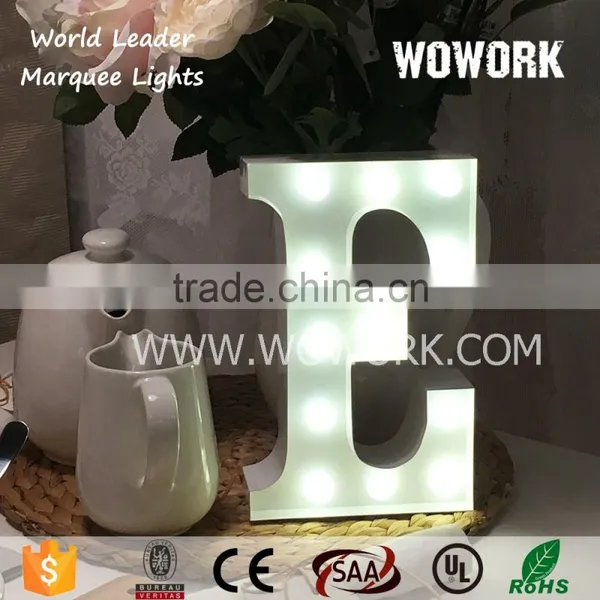 Battery Driven Mini Decorative Letter for Kid Room photo-6