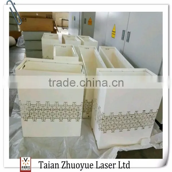 Itallian Customized Galvanized Ivory Stainless Steel Flower Pot/ Rectangular Planter Box With Oblique