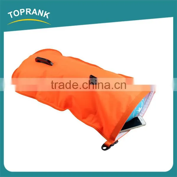 Multifunction Foldable Bags Swimming Buoy PVC Inflatable Mobile Phone Waterproof Bag photo-2