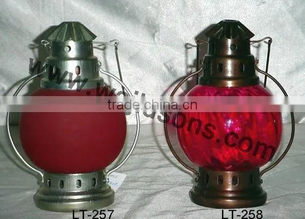 Peaked Roof Metal Lantern photo-6