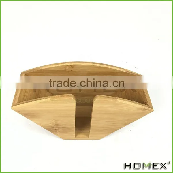 Bamboo Coffee Filter Papers Holder Homex-BSCI Factory photo-2