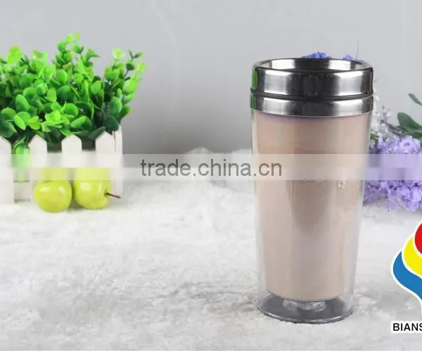 Double Wall Color Changing Stainless Steel 500 ml Mug photo-4