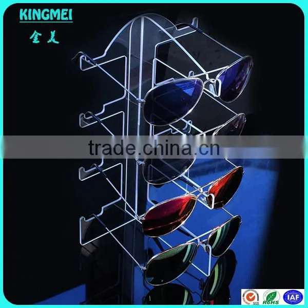 Wholesale Acrylic Sunglasses Glasses Holder Plexiglass Optical Frame Display Rack Lucite Eyewear Display Stands photo-6