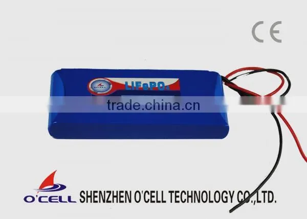 12V 3Ah 4S2P Lithium Ion Lifepo4 Battery Pack For Surveillance Cameras, Infrared Detectors