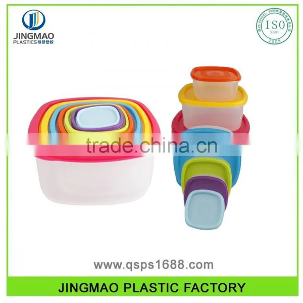 Colorful Plastic Food Serving Fresh-Keeping Set Food Container photo-3