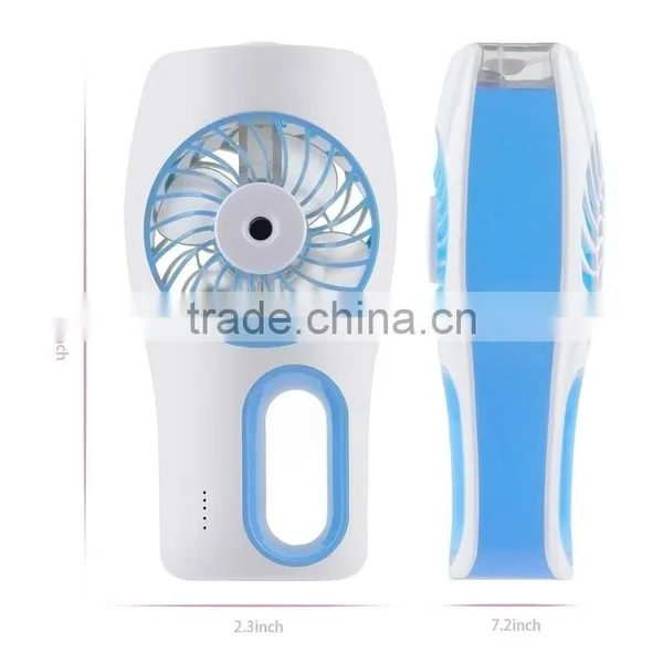 Mini Plastic Portable Fan USB Recharge Able Mini Airconditiner/ Water Cooler for Home photo-4