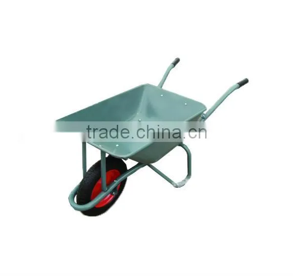 Malaysia Market Constrution Quality Concrete Powder Coating Wheel Barrow Manufacture Wb2201