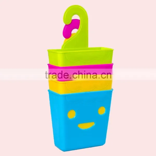 Lovely Design Wall Set Plastic Sundries Basket photo-5
