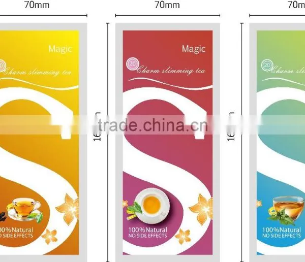 Chinese Ginseng Slimming Tea 2g *20 Bags /box Green Tea With Ginseng Slimming Tea Bags OEM to USA England Canada Australia photo-2