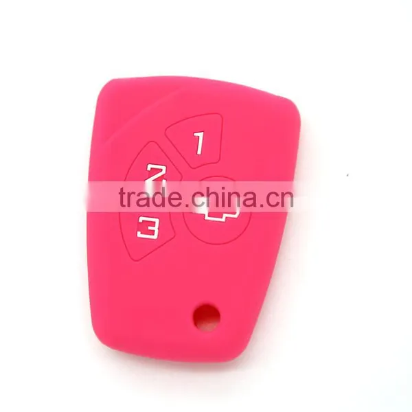 Custom Silicone Car Key Protector for Chevrolet Car Key Cover photo-2