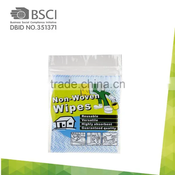 Biodegradable Fabrics/ Eco-friendly Spunlace Nonwoven Multi Purpose Clothing Wipes photo-2