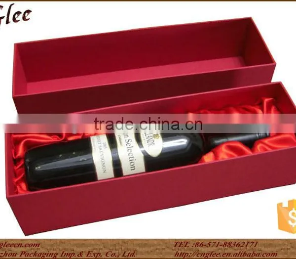 Cheap Cardboard Single Bottle Wine Box in High Quality photo-4