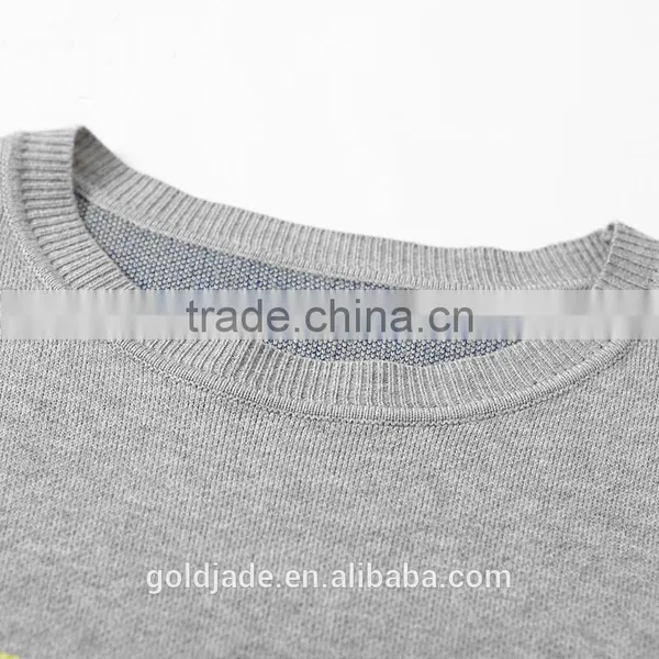 Latest Design Ladies Sweater Printing Woman Knitted Sweater photo-3