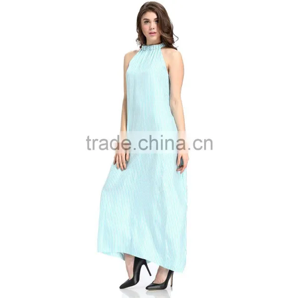 Domin Fashion Guanzhou Factory OEM Ladies Silk Night Dress photo-3