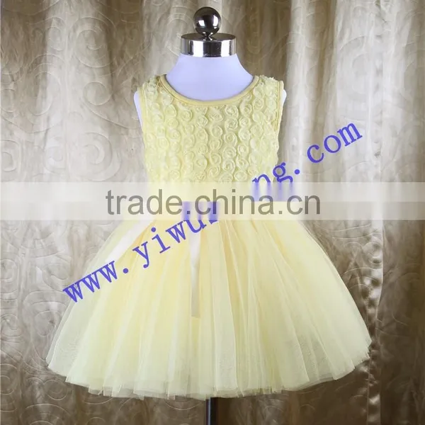 Baby Tutu Dresses Flower Girl Party Dresses For Girls Of 7 Years Old photo-2