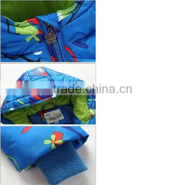 2016Hot Sale Short Hoody Detachable Sleeve Kid Down Jacket photo-3