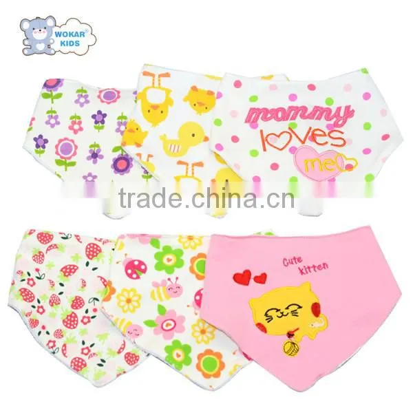Eco-Friendly Feature and Baby Bibs Product Type Baby Triangle Bibs photo-5