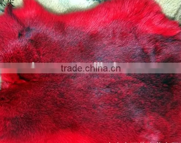 Manufacturers Spot the Origin of Decorative Fur Dyeing Imported Rabbit Skin Low-cost High-quality Wholesale photo-5