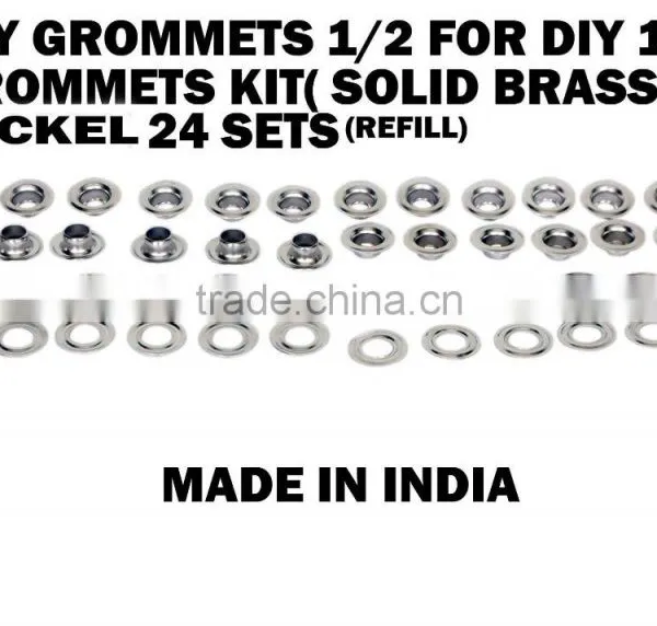 Solid Brass Grommets Kit for Leather photo-2