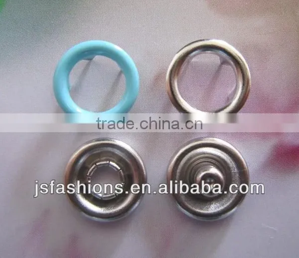 High Quality Baby Jumpsuit Brass 4 Part Prong Snap Fastener photo-3