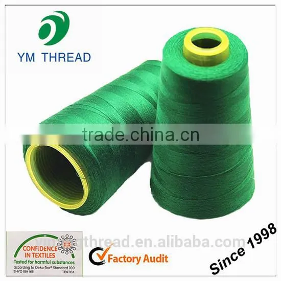 China Factory Ring Spun 100% Polyester Sewing Thread 20/2 photo-4