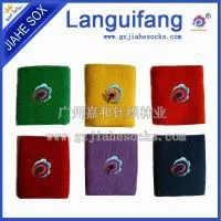 Wholesale Cotton Sport Embroidered Sweatbands