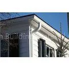 5.2 Inch Dual Wall PVC Rain Gutter , Rain Carrying / Drainage System