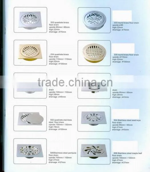 Sanitary Ware-floor Drain & Brass Trap photo-3