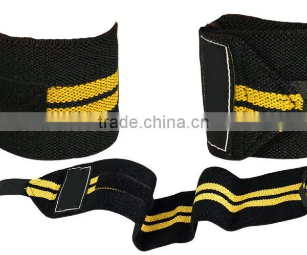 Black & Grey Weight Lifting Wrist Wraps /Fitness Training Hand Bar Wrist Wraps photo-4