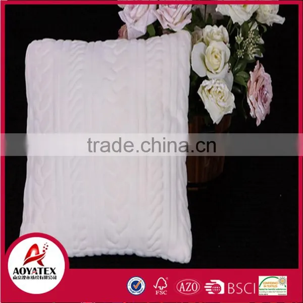 New Design 100% Polyester Solid Imitation Hemp Cushion Cover for Sofa photo-3
