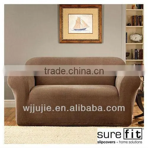 Stretch Suede Patchwork Sofa Covers photo-5