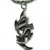 Silver Heavy Tattoo Dragon Pewter Pendant