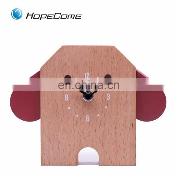 Animals Shape Wooden Twin Bell Alarm Clock Best Price photo-6