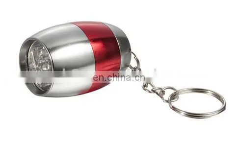 Led Projection Logo Keychain 6led Torch Flashlight photo-3