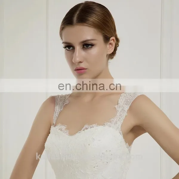 EBA3-F1 Sweetheart Lace Belt Sequin Decoration Lace Applique Cover Dropped Bridal Wedding Gown photo-3