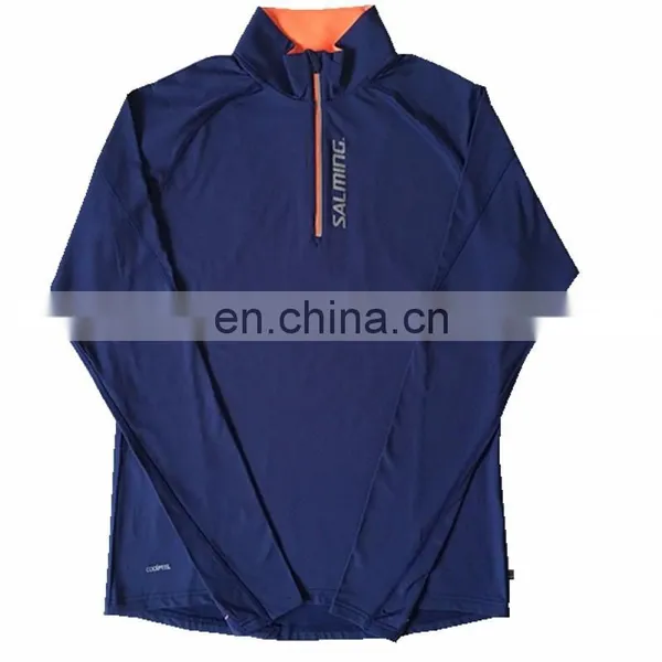 Fashion Stylish Unisex 1/4 Zip Quick Drying Performance Polyester Fleece Pullover Top Made in China photo-2