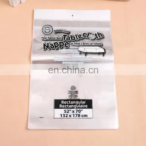 High Quality Clear Opp Bag With Adhesive Strip Opp Bag for Tablecloth Cpp/opp Bag With Customized Printing photo-4
