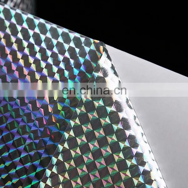 PCV Silver Three-dimensional Laser Stickers/water Glue Roll Self-adhesive Sticker photo-4
