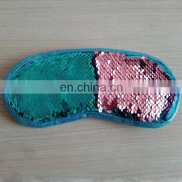 Professional Customized Sequin Decoration Soft Plush Eye Msk photo-5