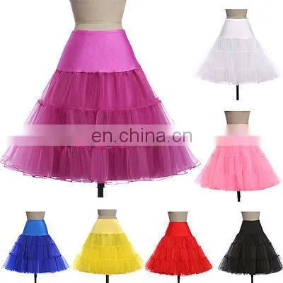 Women's 50s Vintage Dress Petticoat Tutu Swing Skirt Girls Skirt photo-3