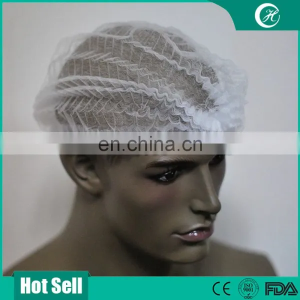Disposable Sugical Non-woven Mob Clip Cap,Pleated Cap,Mob Cap photo-6