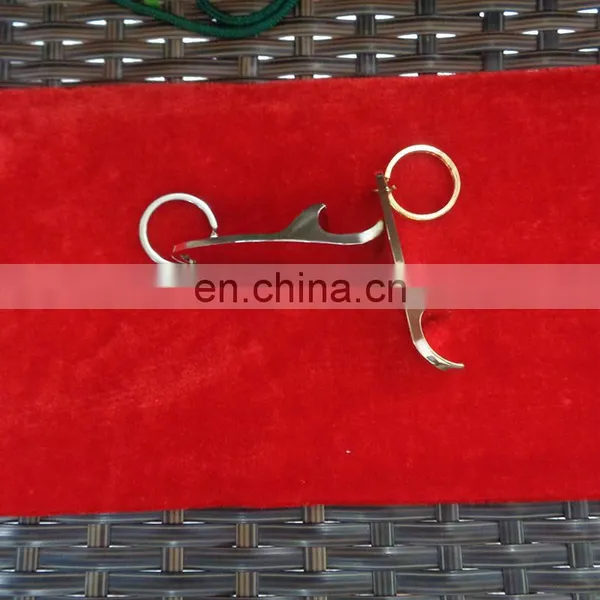 Blank Sublimation Silver & Gold Bottle Opener Keychain With Box Gifts photo-3