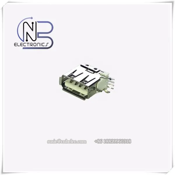 Flameproof Female USB 2.0 Connector With CE RoHS SGS
