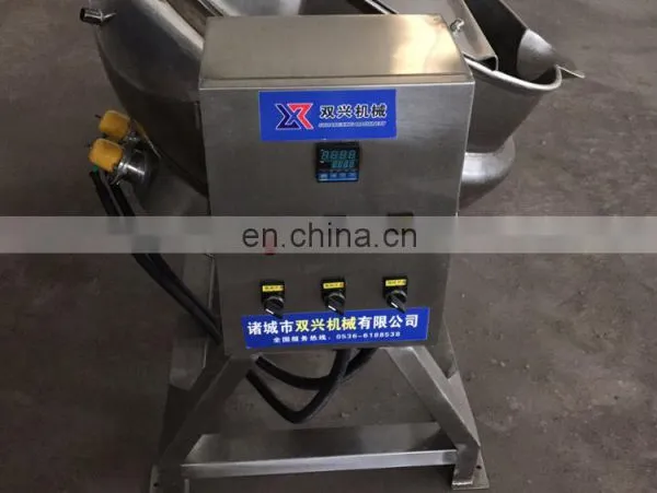 100 Liter Industrial Steam/gas/electric Jacketed Cooking Kettle Cooking Mixer Pot Jacket Kettle With Agitator photo-3